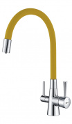 Смеситель для кухни LEMARK Comfort LM3075C-Yellow с подключением к фильтру с питьевой водой