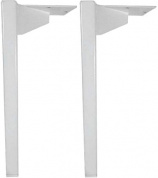 Ножки для мебели Aquanet Nova белые 2 шт. (00243730)
