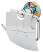 Держатель туалетной бумаги WasserKraft Diemel K-2225 с крышкой