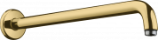 Держатель верхнего душа Hansgrohe 27413990 полированное золото