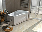 Акриловая ванна Aquatek Медея 170х95 см MED180-0000038 правая, без гидромассажа, с фронтальным экраном (вклеенный каркас)