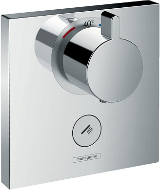 Термостат с запорным клапаном Hansgrohe ShowerSelect Highflow 15761000