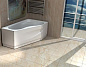 Акриловая ванна Aquatek Медея 170x95 MED180-0000068 правая, без гидромассажа, с фронтальным экраном (сборно-разборный каркас)