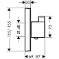 Термостатический смеситель для душа Hansgrohe ShowerSelect Highflow 15760670