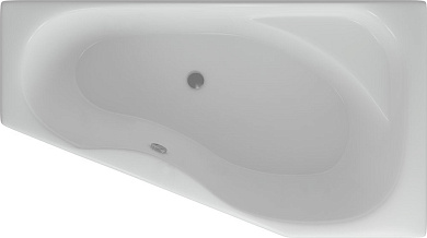 Акриловая ванна Aquatek Медея 170x95 MED180-0000068 правая, без гидромассажа, с фронтальным экраном (сборно-разборный каркас)