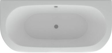 Акриловая ванна Aquatek Морфей 190x90 MOR190-0000059 без гидромассажа, с фронтальным экраном (вклееный каркас)