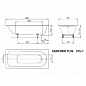 Стальная ванна KALDEWEI Saniform Plus 180x80 standard mod. 375-1 112800010001