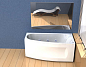 Акриловая ванна Aquatek Пандора 160x75 PAN160-0000053 правая, без гидромассажа, с фронатльным и левым боковым экраном
