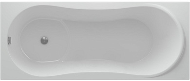 Акриловая ванна Aquatek Афродита 170x70 AFR170-0000024 без гидромассажа, с фронтальным экраном (слив слева, вклеенный каркас)